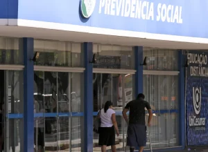 Fachada de uma agência da Previdência Social do INSS