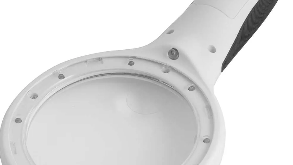 Lupa manual Vonder com LED e lente de aumento