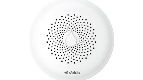 Sensor branco de detecção de vazamento de água Velds