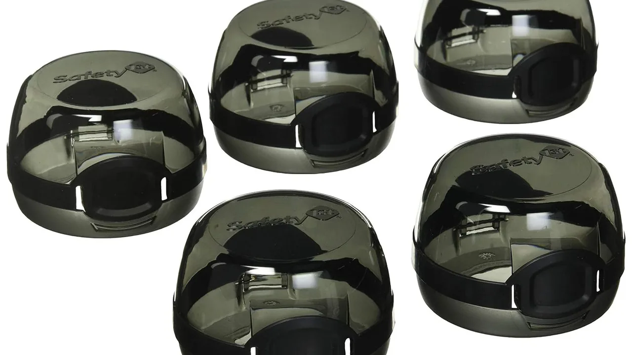 Capas de proteção individuais para botões de fogão Safety 1st