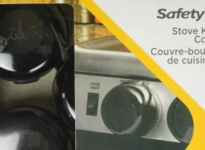 Kit de capas de proteção para botões de fogão Safety 1st
