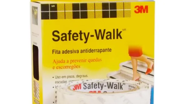 Fita adesiva antiderrapante 3M Safety-Walk para banheiro